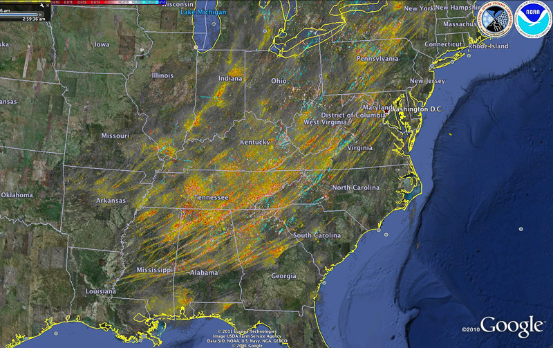 Rotation tracks from NSSL On-Demand